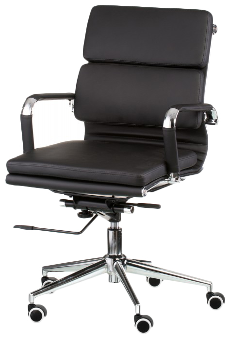 Крісло офісне - розпродаж - Solano 3 artleather black