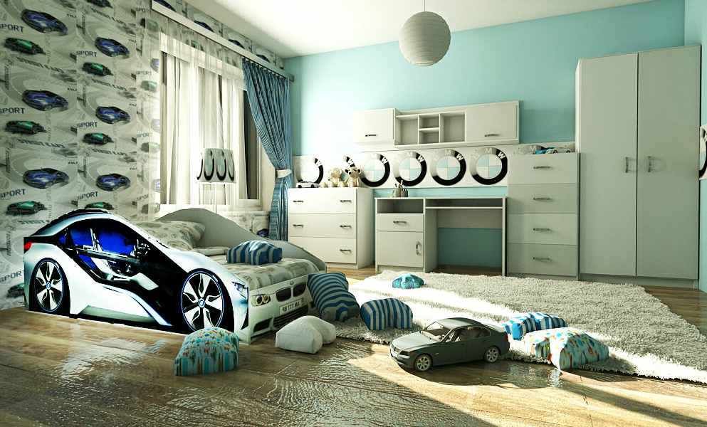 Дитяча кімната BMW Віоріна-Деко ДСП + Фотодрук