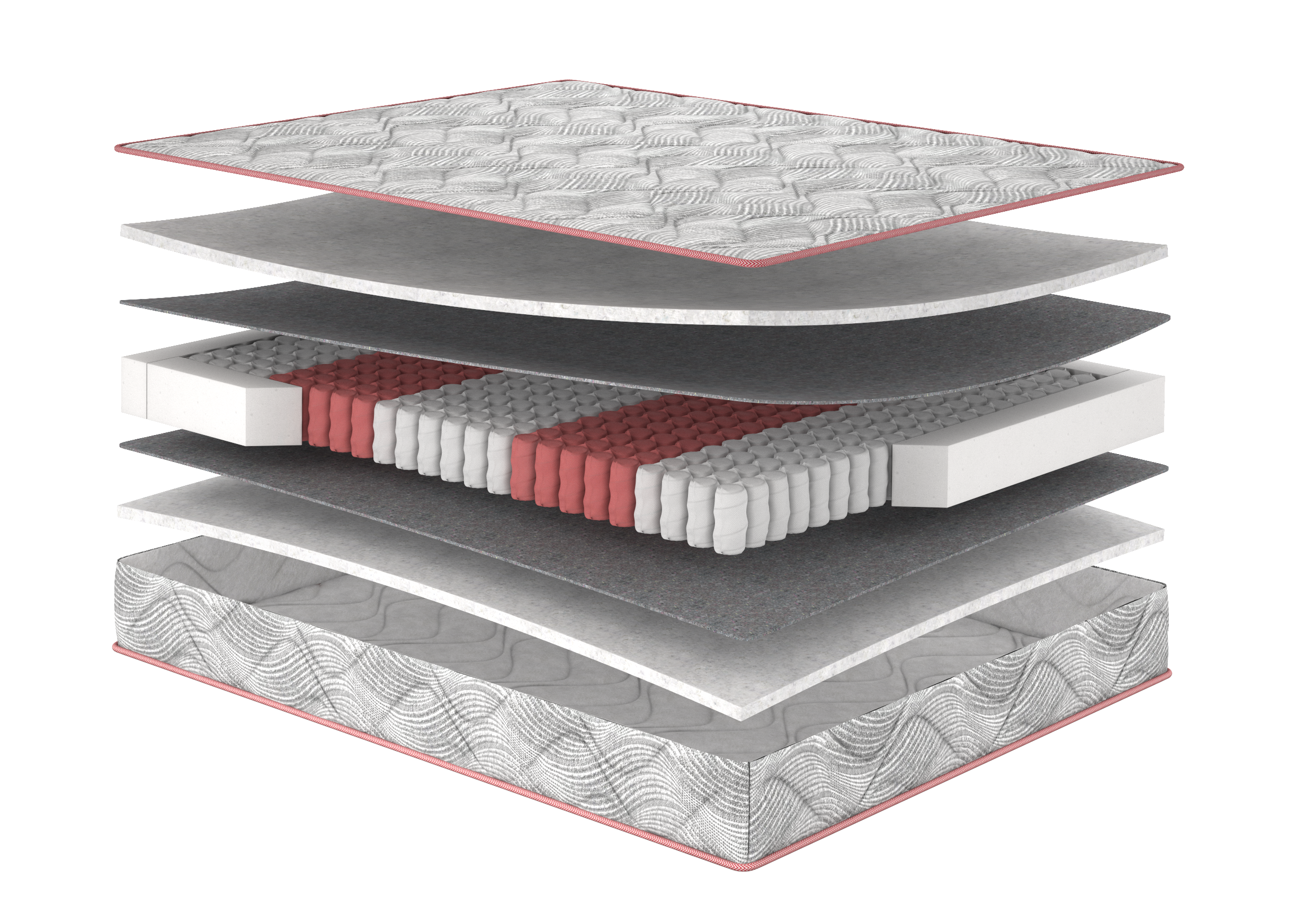 Матрац Four Red Кармін 120x200