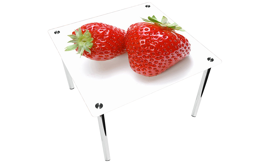 Стол обеденный квадратный «Red berry» | 110*110