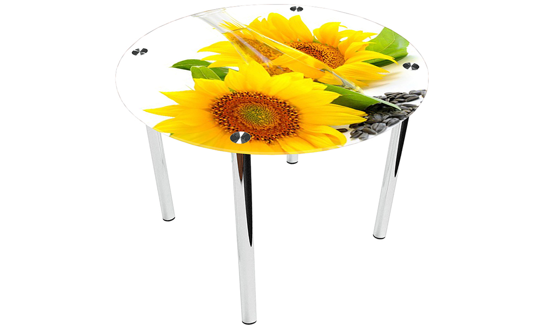 Стол обеденный круглый «Sunflower» | 110*110