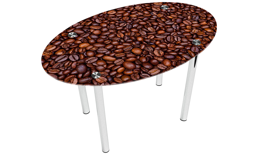 Стол обеденный овальный «Coffee aroma» | 110*65