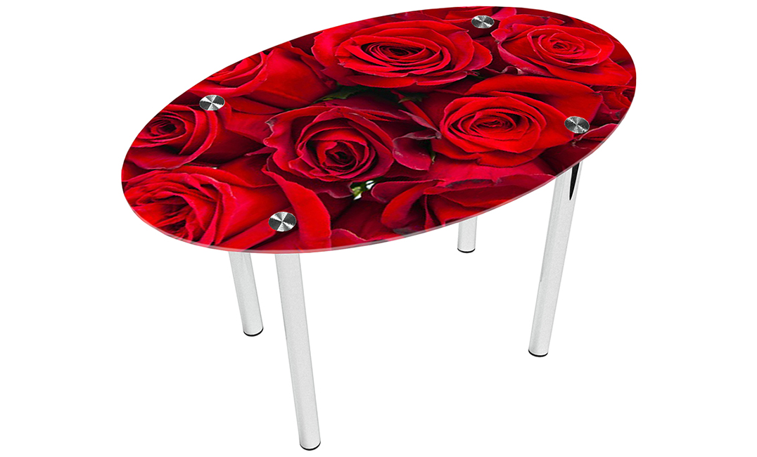 Стол обеденный овальный «Rose» | 110*65