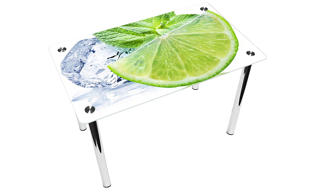 Стол обеденный прямоугольный «Ice lime» | 110*65