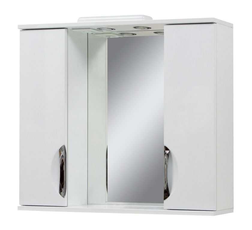 Зеркало «Laura-85» c двумя шкафчиками