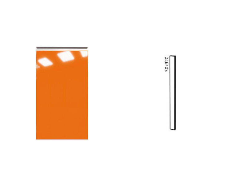 Фасад • Ріолайн • 5*92 • Оранж • Профіль алюмінієвий