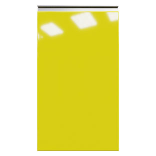 Фасад «Ріолайн» 20*92 петлі | нижній лівий | Лимон (профіль алюмінієвий)