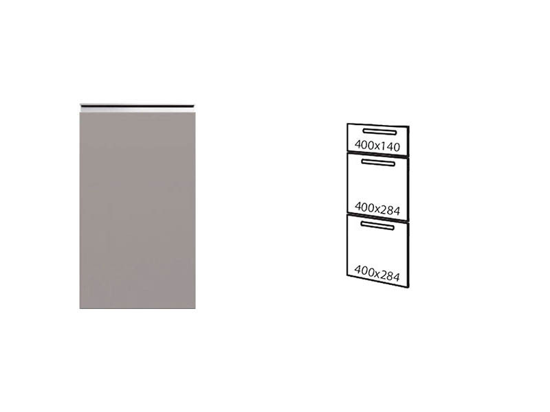 Фасад • Ріолайн • ш 40 (1+2) • Світло-коричневий М02 • Профіль алюмінієвий