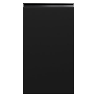 Фасад «Ріолайн» 20*92 петлі | нижній правий | Чорний (М07, профіль чорний)