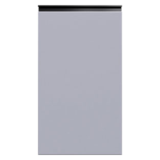 Фасад «Ріолайн» 60*60 | нижній правий | Світло-сірий (М03, профіль чорний)