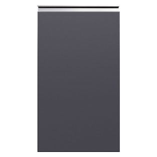 Фасад «Ріолайн» 30*92 | нижній правий | Темно-сірий (М04, профіль алюмінієвий)