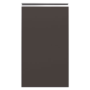 Фасад «Ріолайн» 60*60 | нижній правий | Темно-коричневий (М08, профіль алюмінієвий)
