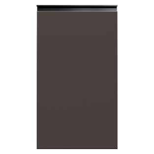 Фасад «Ріолайн» 20*72 | нижній | Темно-коричневий (М08, профіль чорний)