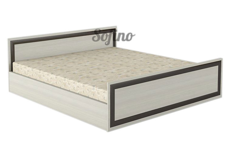 Ліжко - Тіса-Меблі - ДСП + Кромка ПВХ - КР-102 - 80х190