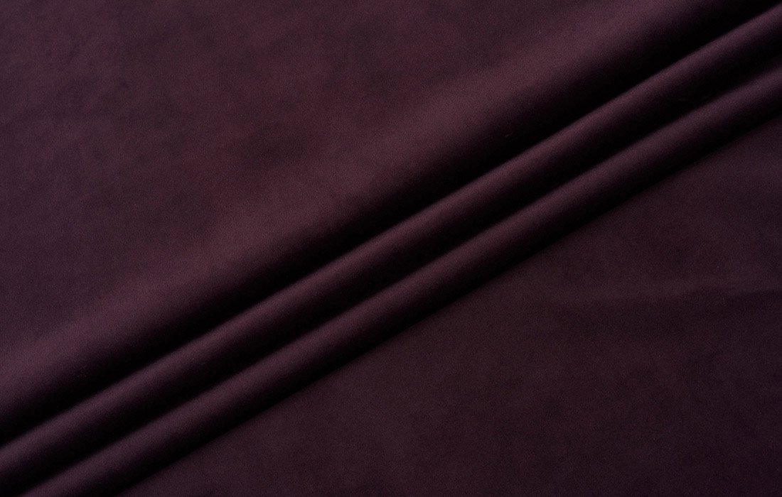 Тканина Велюр • Альміра 06 Dark Purple • Ексім Текстіль