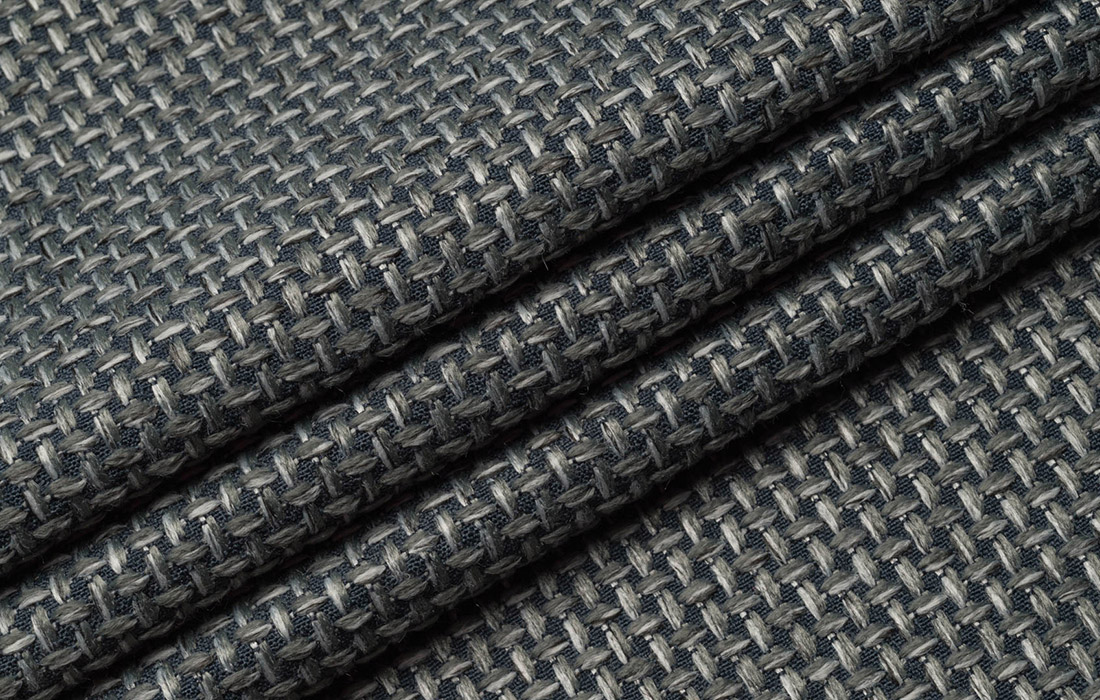 Тканина Рогожка • Токіо 11 Steel Grey • Ексім Текстіль