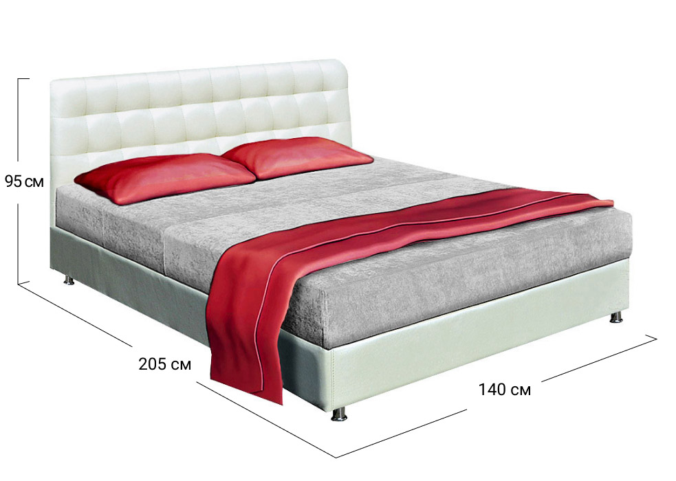 Ліжко Сіті 140x200