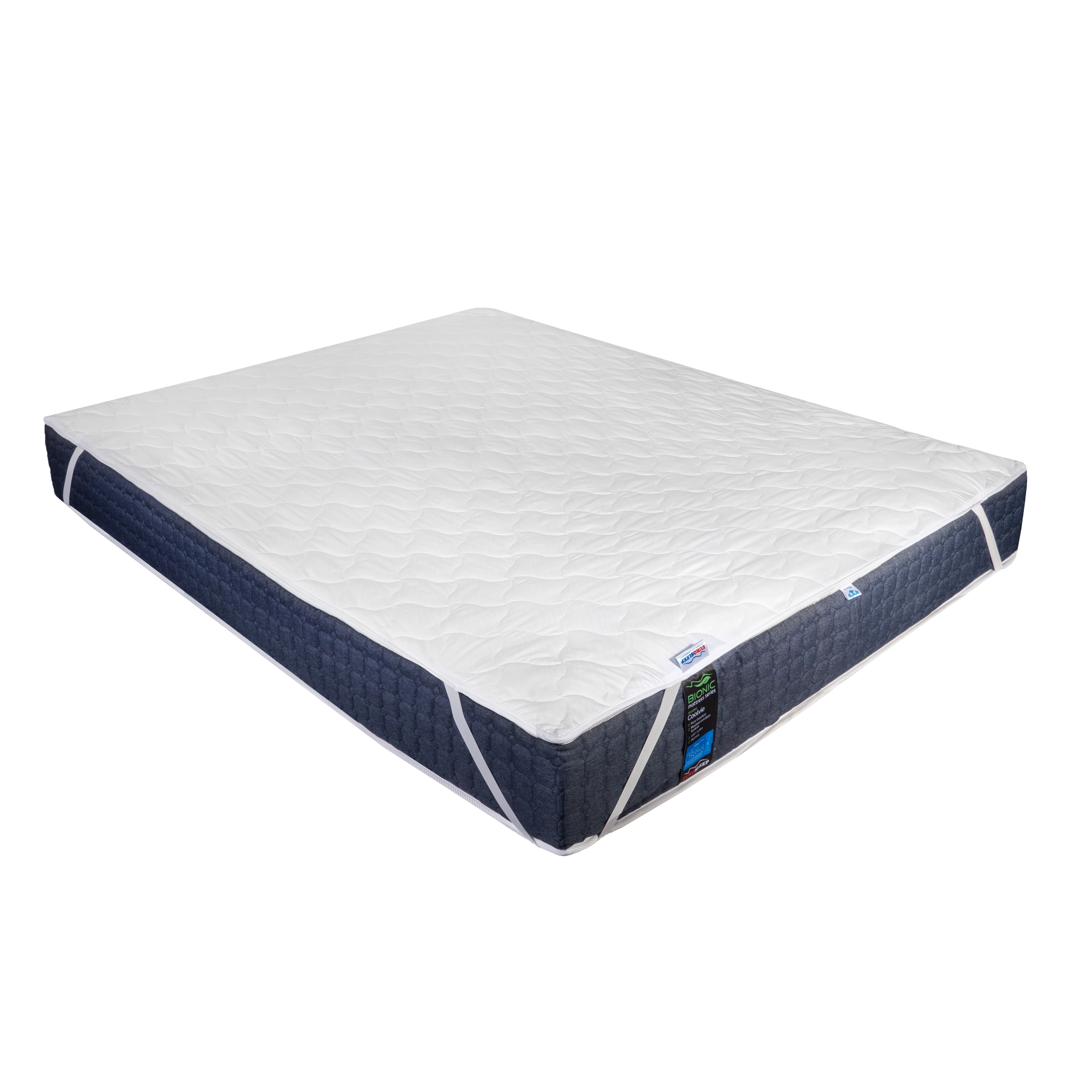 Наматрасник Eurosleep Cover 1 с угловыми фиксаторами 160х200 см