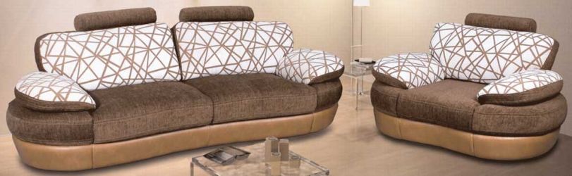 Комплект диван та крісло Бостон, Седафлекс 136 x 196 см, 390x111x84 см