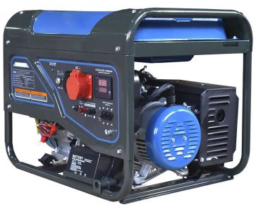 Бензиновий генератор 7 кВт | Модель 9000 з ручним/електро стартером | Трифазний